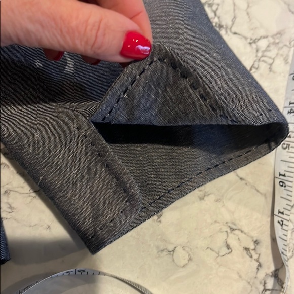 Tahari Arthur Levine Women's Linen Blend Gray Blazer size 14 - Picture 7 of 12